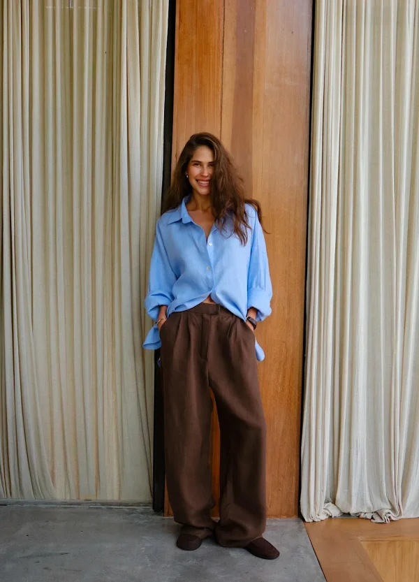 pantalon de travail marron