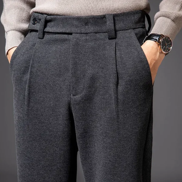 pantalon habillé gris